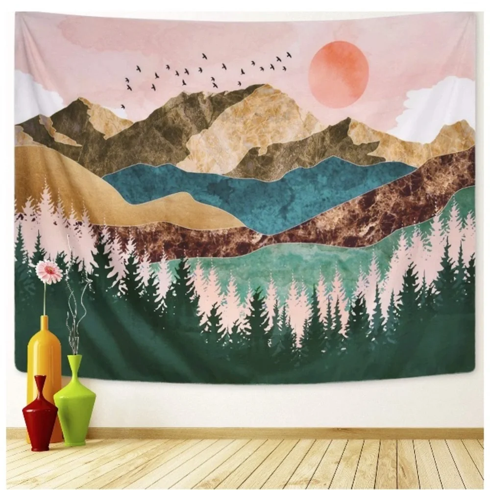 Wall Hanging Mountain Tapestry